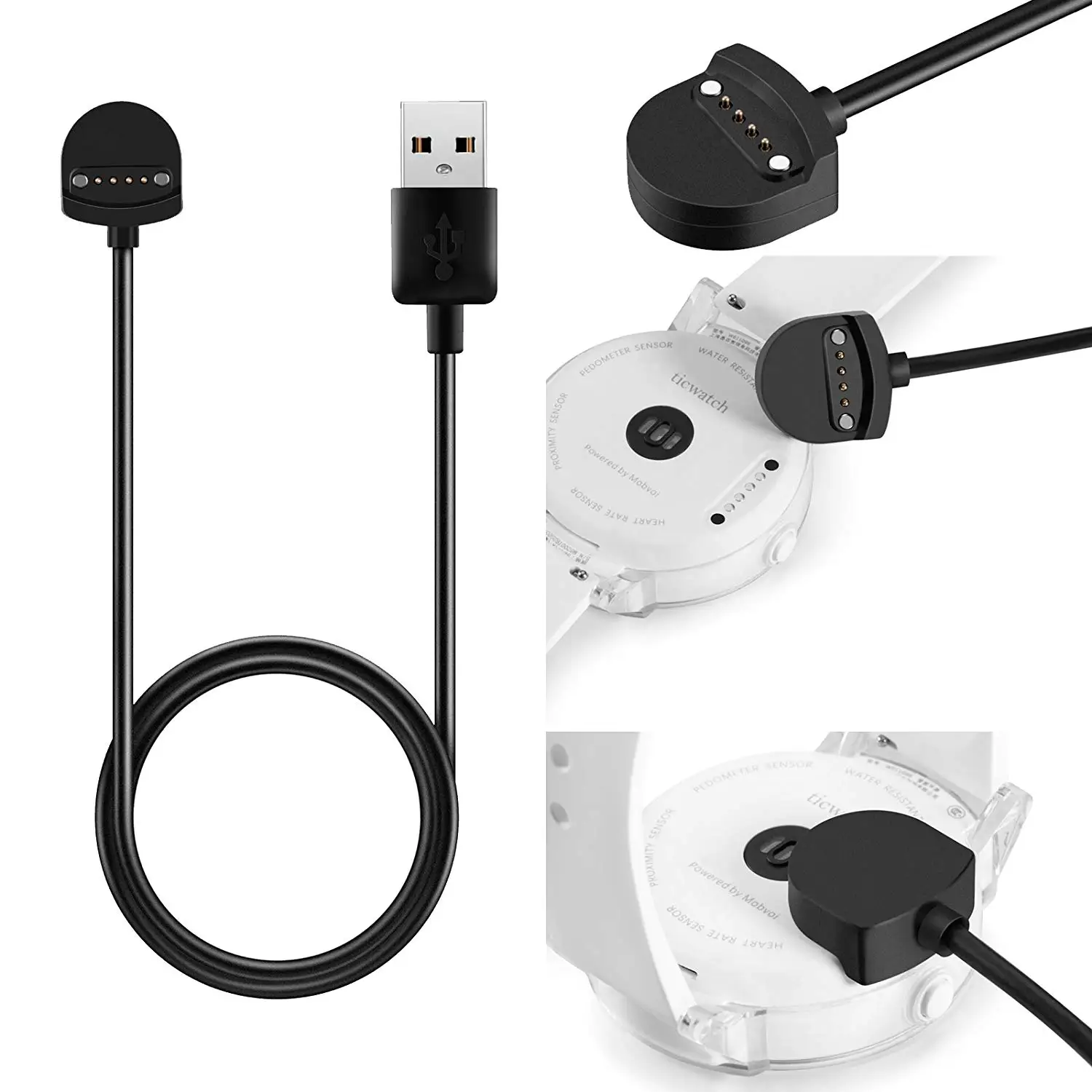 Charging Dock Ticwatch Wf12086 Charger Ticwatch Cable 2025
