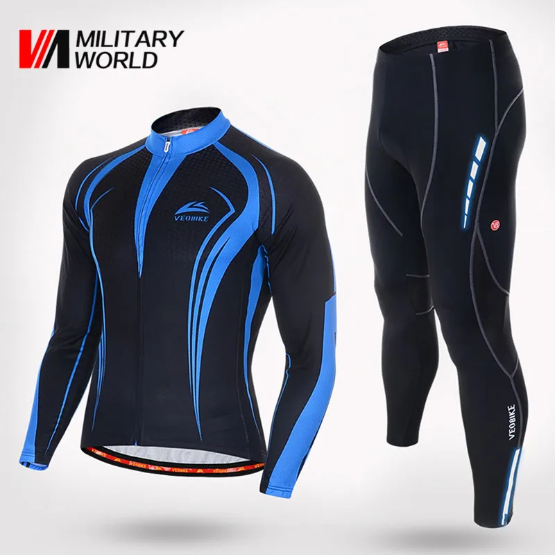 Prix pour Hommes Automne Hiver Cycling Team Définit Maillots de Porter Des Vêtements À Manches Longues Veste Vélo Vélo Jersey VTT Collants Pantalon de Sport Prix pour Hommes Automne Hiver Cycling Team Définit Maillots de Porter Des Vêtements À Manches Longues Veste Vélo Vélo Jersey VTT Collants Pantalon de Sport