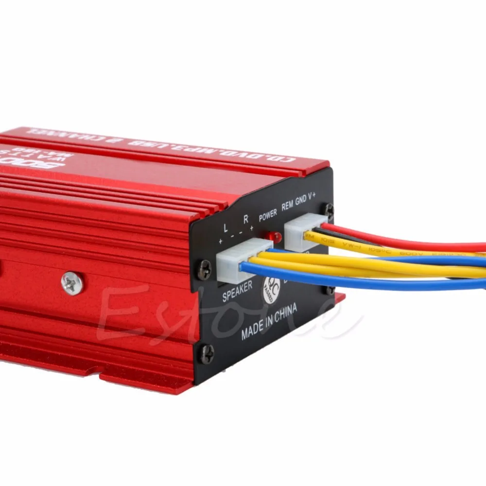 2019 Hot Sale Mini Hi-Fi 500W 2 Channel Stereo Audio Amplifier For Car Auto Motorcycle NEW