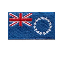 Флаг Кука вышитые флаг патч, Одежда Ткань Вставить. Швы может быть ошпаренный и клейкий, персональный заказ