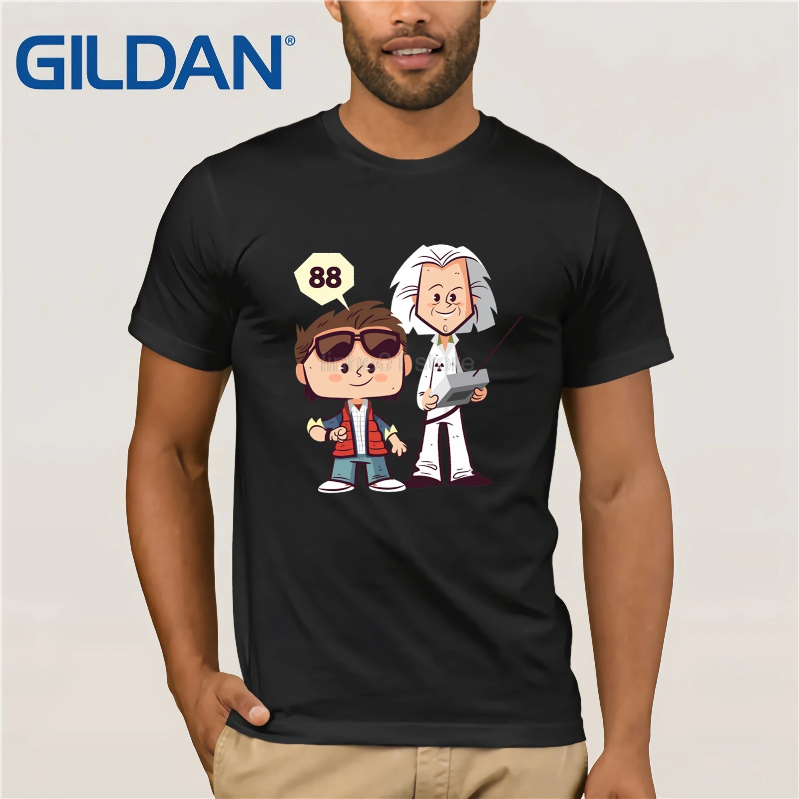 Футболка GILDAN Flux Capacitor Friends Назад в будущее