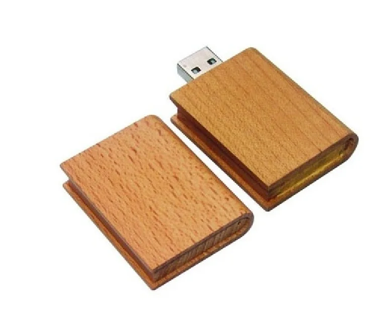 USB флеш накопитель деревянный 4/8/16/32/64 ГБ|pendrive book|flash usbreal capacity |