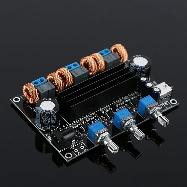 

TPA3116D2 2.1 Power Amplifier Board 100W+50W+50W HIFI High-power digital subwoofer Amp Board