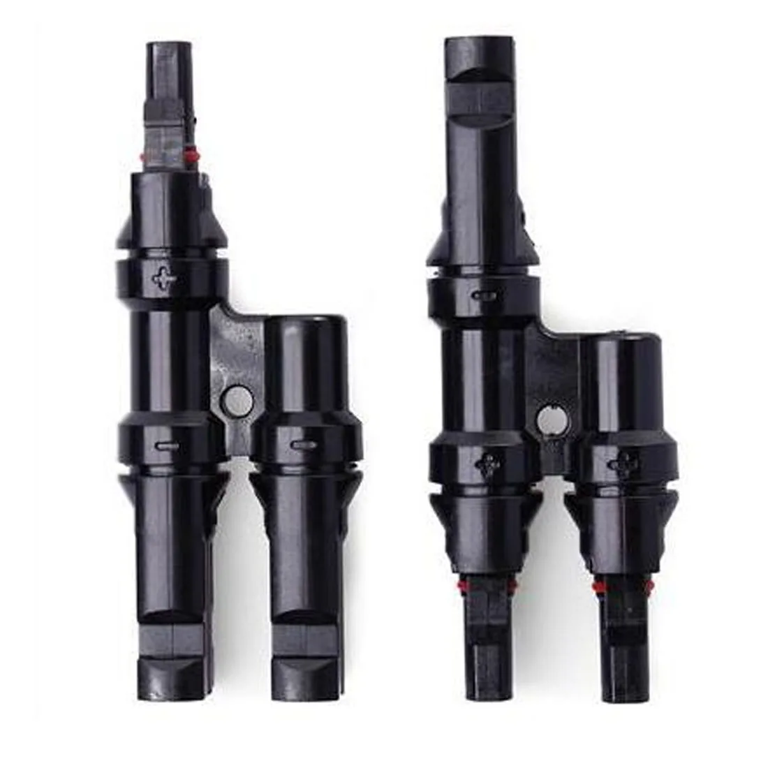 

Hot!1Pair X Multi T Branch Mc4 Connector For Solar Panel Parallel Connection Branch Two Pv Module Panel Connect Solar System
