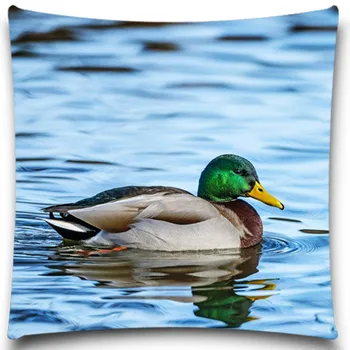 

Animal Duck Series 100% Cotton polyester 2D printed sofa pillow case Perfect Quality Home Decoration Housewarming Gift Car