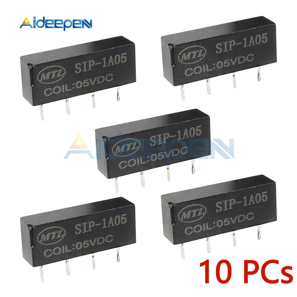 10 шт., реле 5 В, реле, реле с язычком для PAN CHANG, реле 4pin
