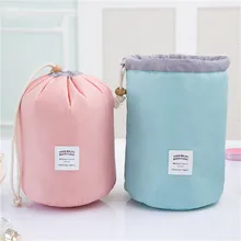 Vogvigo Dream Waterproof Barrel Travel Cosmetic Bag Cosmetic Bag Nylon Wash Bag Dressing Box Storage Toiletry Bag Large Capacity