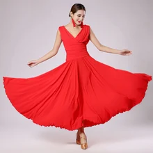 Новое бальное платье для танцев 5 цветов Женская Одежда для танцев Кисточки для танцевальный зал танцевальное платье DQ1922