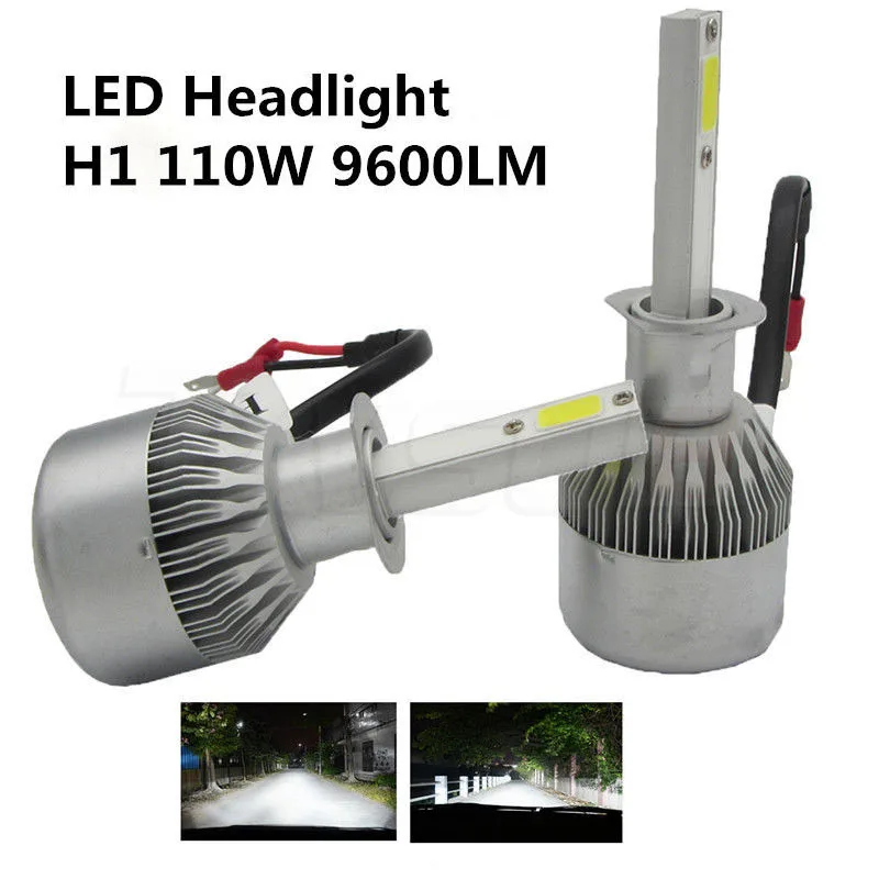 2x H1 55w Car Headlights Conversion Kit Fog Driving Lamps