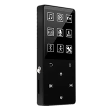 2017 Nouveau 8 GB 16 GB Bluetooth Salut-fi Lecteur MP3 Sans Perte Lecteur de Musique Walkman Avec Podomètre E-book Enregistreur FM Tous Les corps en métal