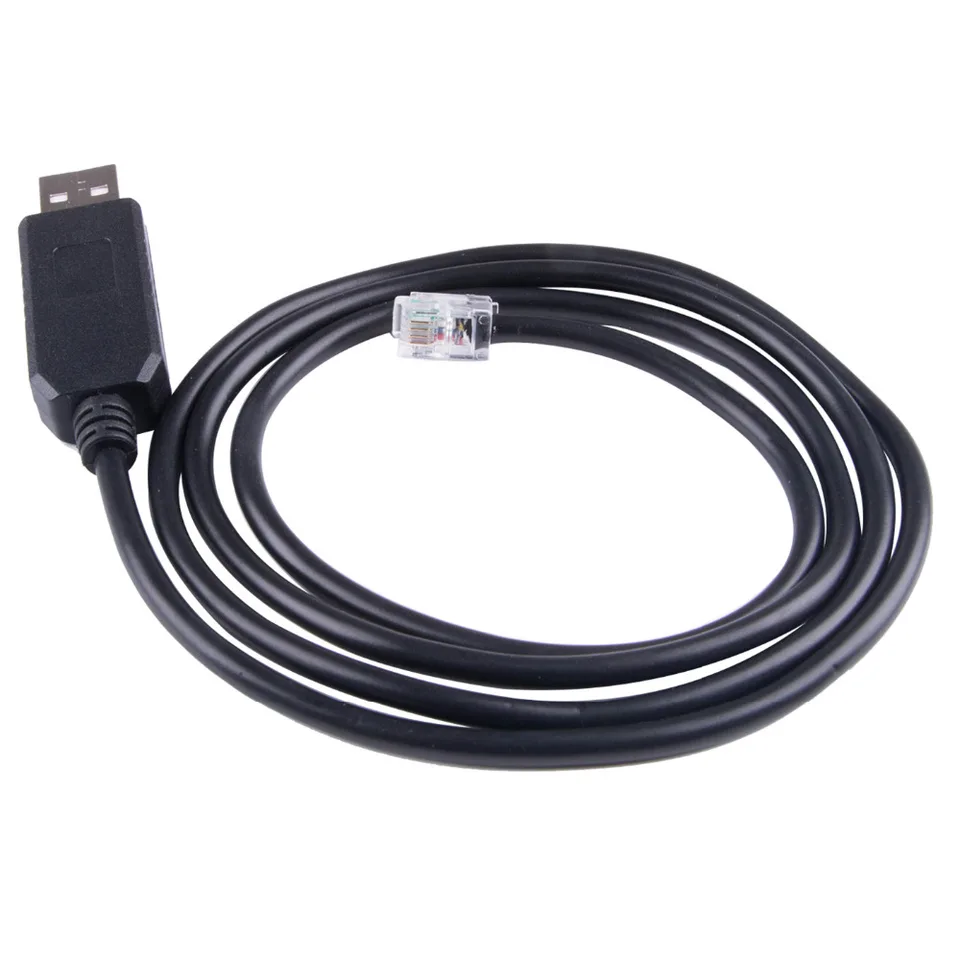 Ioptron Telescope Serial RS232 Control Cable USB to RJ9 4P4C