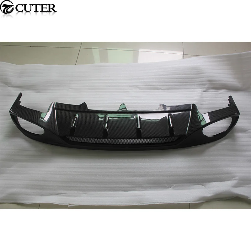 

A4 B8 carbon fiber Rear bumper lip Diffuser for Audi A4 B8 Standard car body kit 09-12