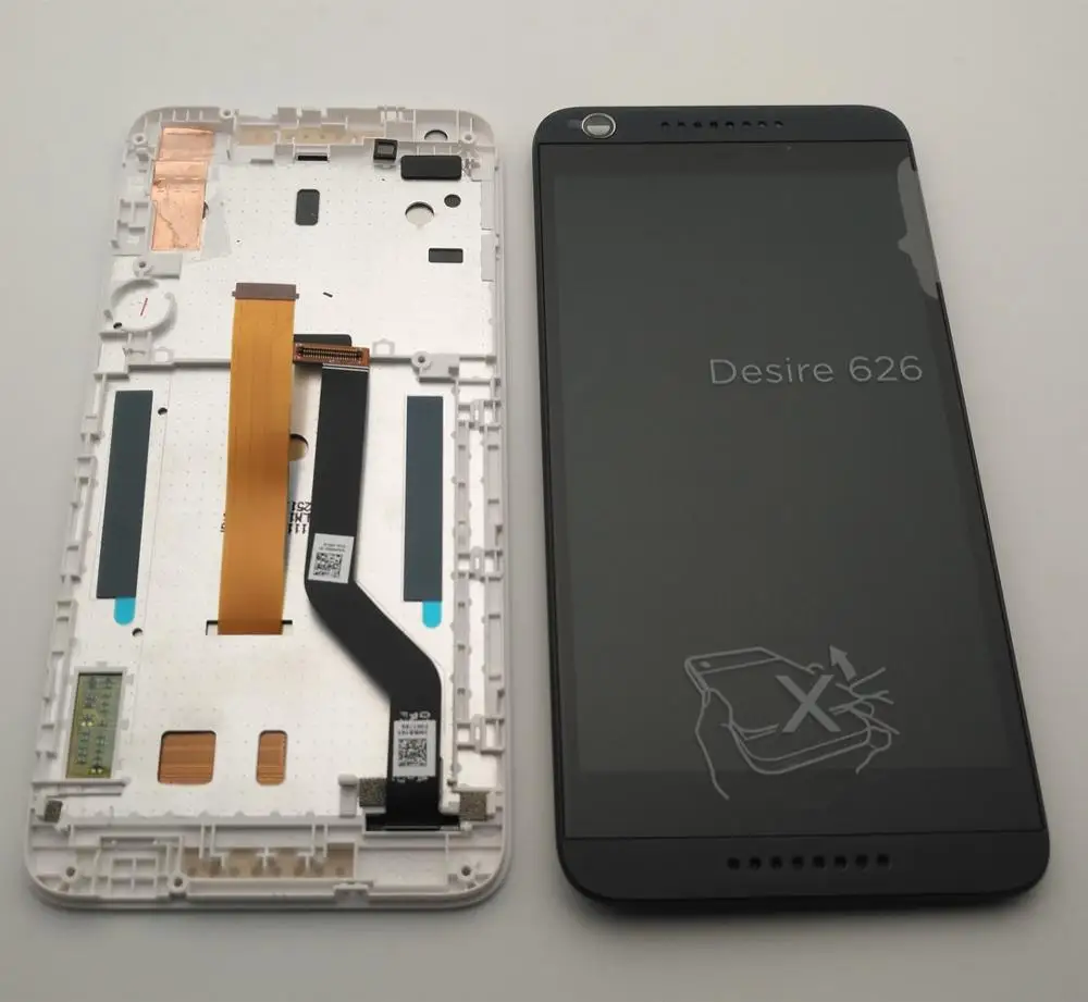 ESC для 5 0 &quotHTC Desire 626 626G ЖК дисплей + сенсорный экран дигитайзер в сборе HTC с рамкой