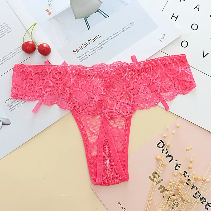 New Brand Sexy Lace Women Thongs and G string Seamless Panties Female Transparent Underwear Tanga Bragas T Back Intimates (11)