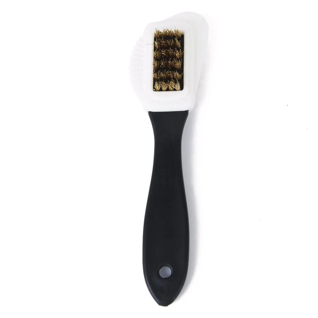 

Shoe brush applicator polishing snow shoes Sweden and Nubuck boot