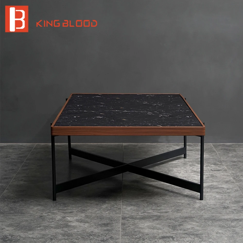 luxury furniture set living room glass coffee table