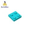 BuildMOC Compatible Assembles Particles Plate 3022 2x2 For Building Blocks DIY LOGO Educational High-Tech Spare Toys ► Photo 3/5