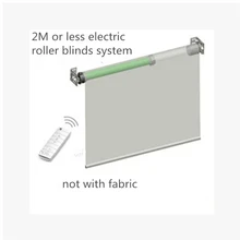 Ewelink 2m Width Elecric Customizable Roller Blinds System with Dooya Tubular Motor DM35S/35R without Fabric for Smart Home Ewelink 2m Width Elecric Customizable Roller Blinds System with Dooya Tubular Motor DM35S/35R without Fabric for Smart Home