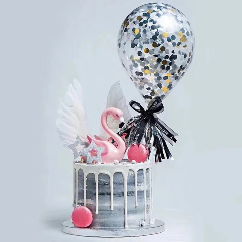 

Happy Birthday Cake Topper Wedding Cake Decoration Baby Shower Cupcake Toppers Paper Cupcake Toppers Wedding Decoration Supplies