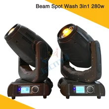 2 шт./лот 280 Вт 10R Osram Лампа DMX Zoom точечный луч 280 Вт движущаяся голова мойка сценический светильник