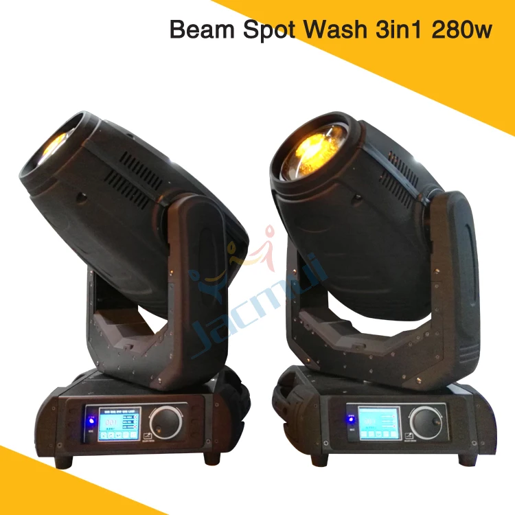

2Pcs/Lot 280W 10R Osram Bulb DMX Zoom Spot Beam 280w Moving Head Wash Stage Light