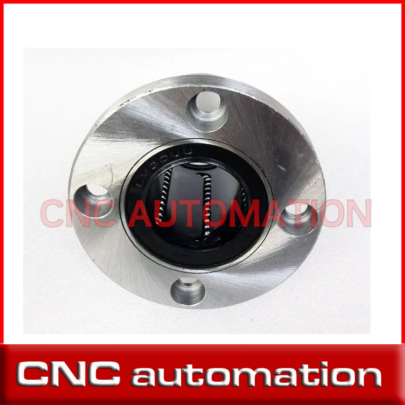 初売りセール 59mm x 40mm x 25mm LMF25UU Round Bushing Linear Type Flanged ベアリング・ボール・ブッシング