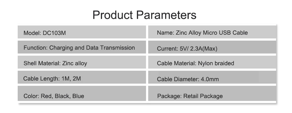 Micro USB Cable,Data Cable,Mobile Phone Cables 10