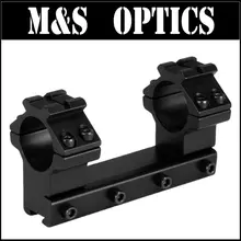 Длинный 10 см высокий профиль 11 мм ласточкин хвост Airgun 25,4 мм цельный высокий ласточкин хвост с верхними рейлингами w/Stop Pin 20 мм рельсы для охоты