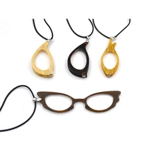 Ацетат кошачий глаз, складные очки для чтения, настраиваемая цепочка, подвеска, колье Shellhard, Пресбиопия, ювелирное украшение в виде лупы, подарок R5