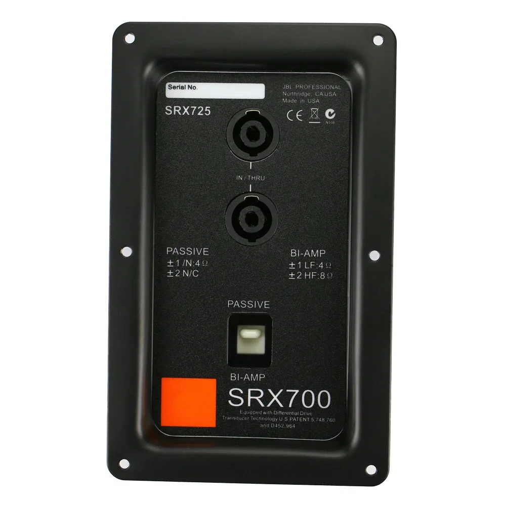 Caixa de Junção de Alto-falante Acessórios de Alto-falante com Função de Comutação Peças Metal mm Palco Dual 4 Núcleos Conectores Xlr 2 123mm * - Image 5