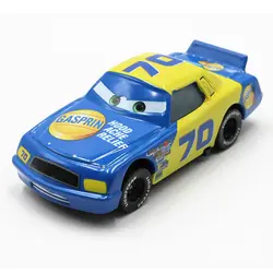 Disney мультфильм Pixar Автомобили № 70 Racer 1:55 Весы Diecast металлического сплава Modle милые Игрушечные лошадки автомобилей для детей Подарки Lightning