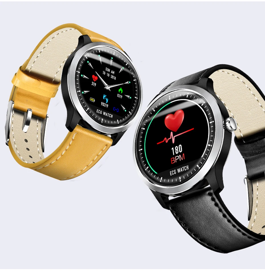 N58 ECG Smartwatch Men Smart Watch support Electrocardiogram Measurement Fitness Tracker (6)