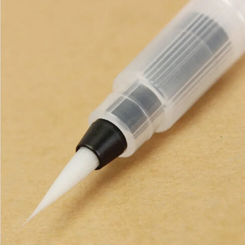 Водная кисть акварельные художники кисти для рисования пигментная ручка пластик+ нейлон для школы студенческого поля эскиз наружная краска ing