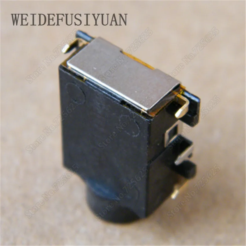 10pcs lot Audio Jack Connector for HP 430 431 435 436 630 635 CQ43 CQ57 motherboard Laptop Headphone MIC socket Port