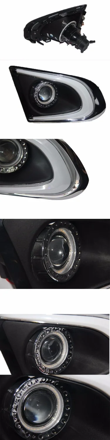 Osmrk СИД DRL дневного света+ Ангел глаз+ объектив проектора+ туман лампы+ желтый сигнал поворота для Chevrolet Trax трекер