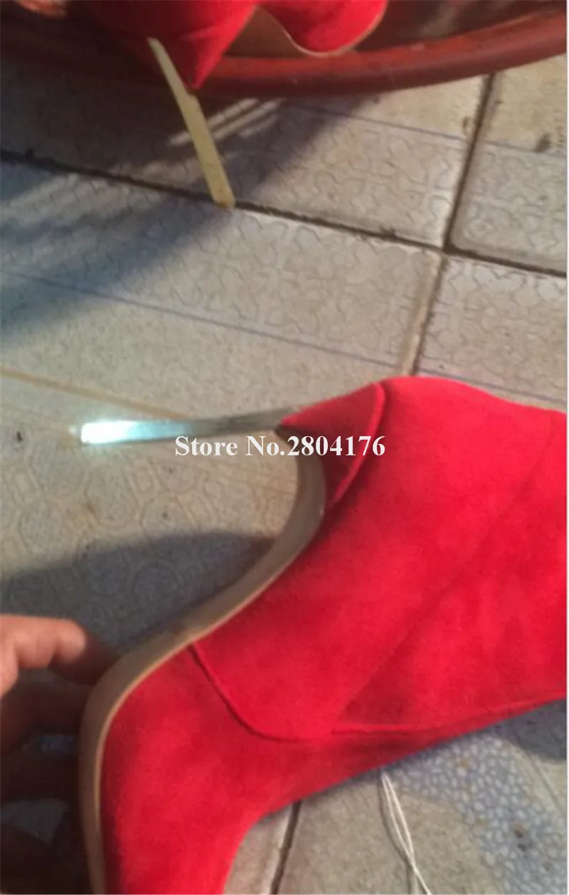 Noir Métal Talon Marque Conception Talons Hauts Stiletto Picture En Cuir Bout Pointu Longues Picture Mode Daim Rouge Femmes as Cuissardes Mince Bottes À As tdshQr