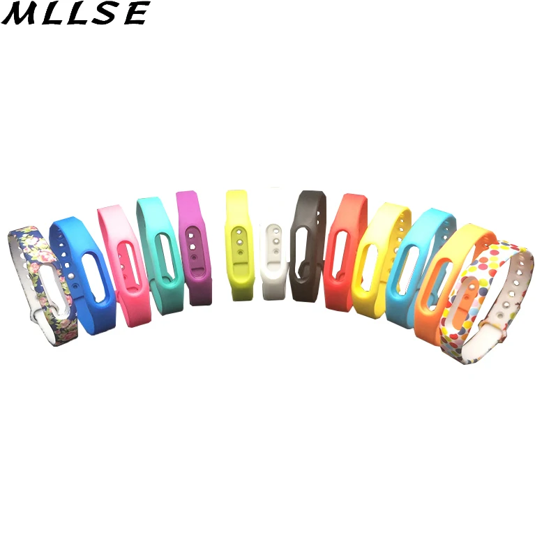 1 шт. mi band и 1S 1s браслет 13 цветов силиконовый ремешок для смарт браслета сменный
