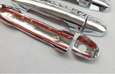 8 шт. хромированные накладки на дверную ручку для Toyota COROLLA 2008 2010 2012|chrome door|door handle