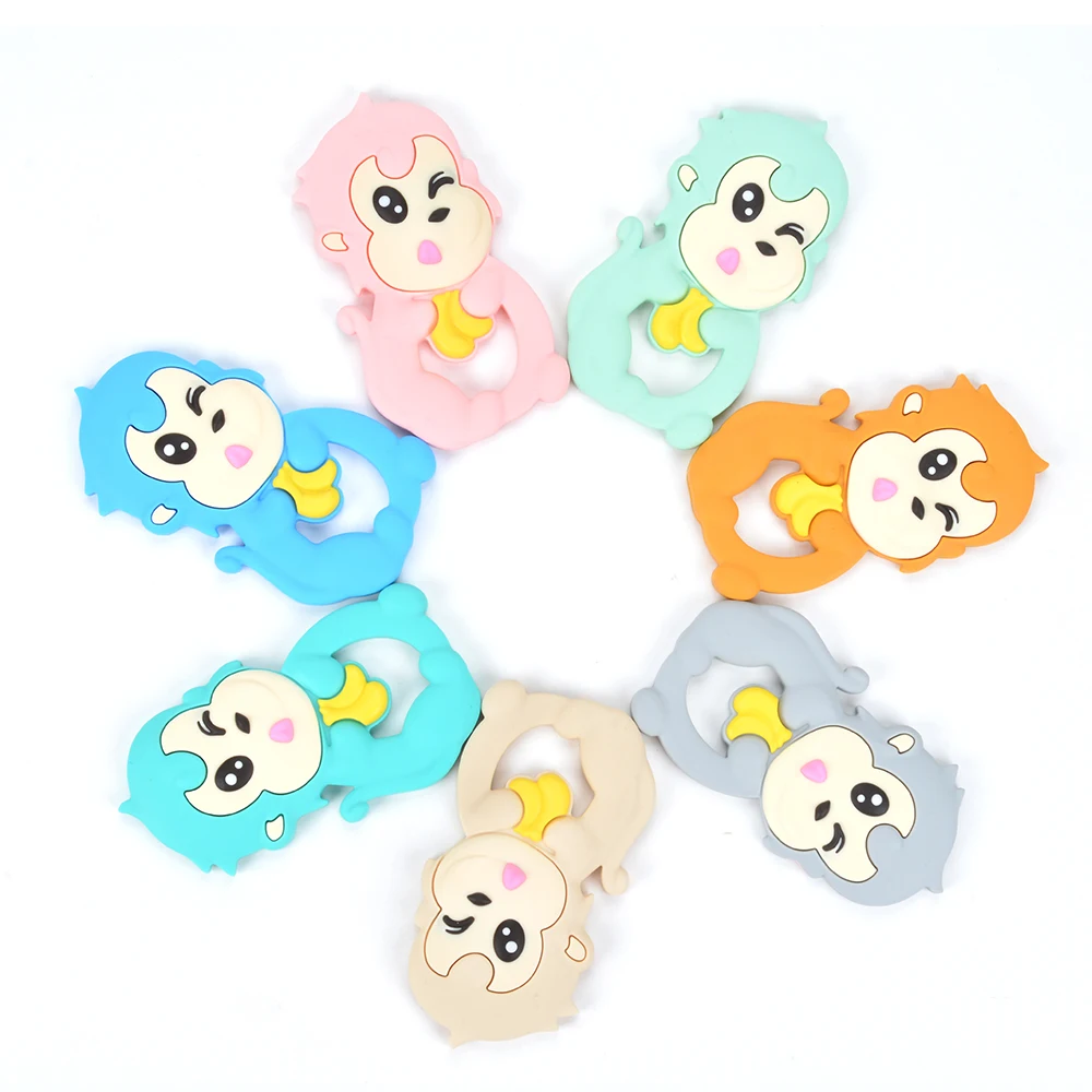 1 шт. детский силиконовый Прорезыватель для зубов|baby teether|teething toysfood teether |