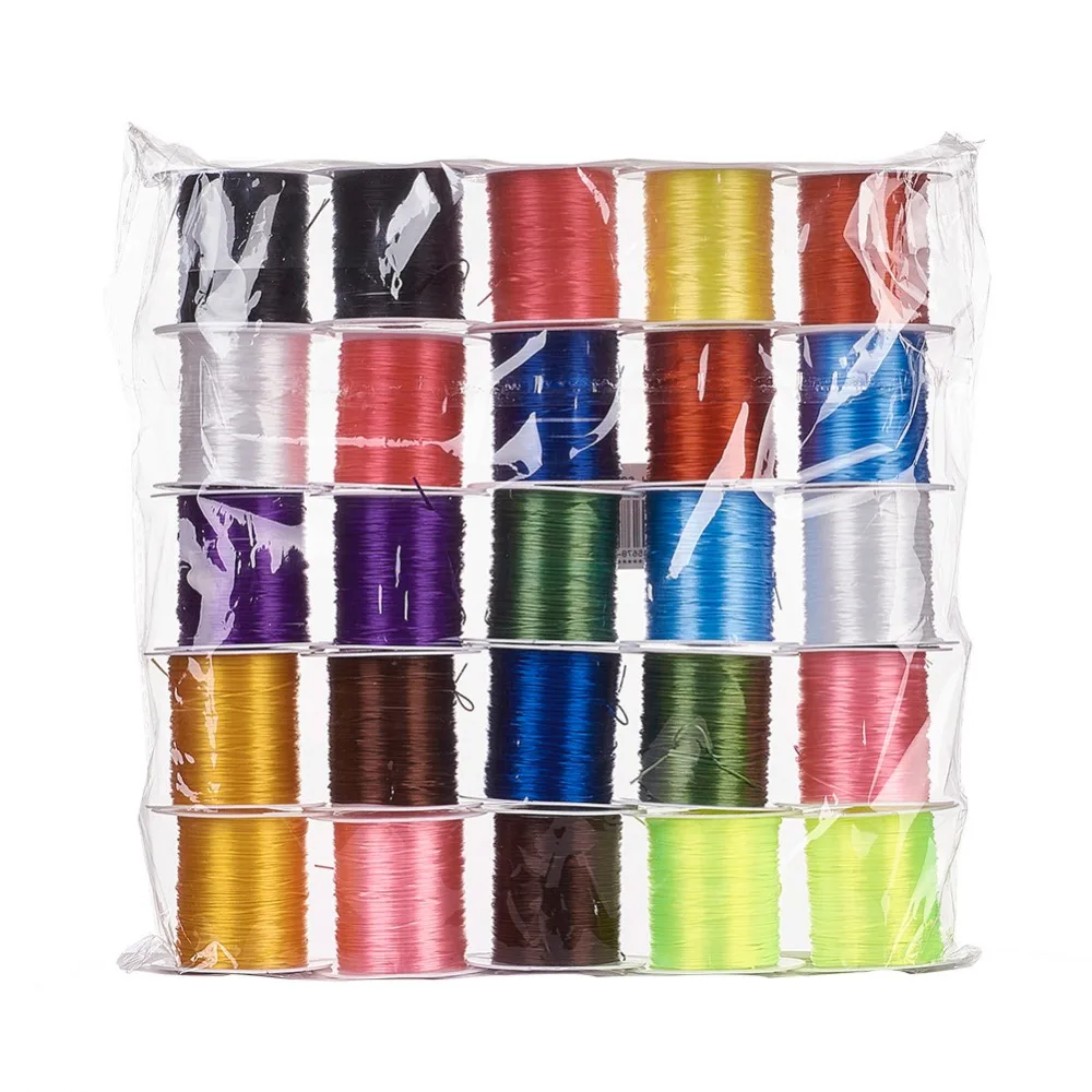 Elastic thread in beadwork Elastic thread in beadwork