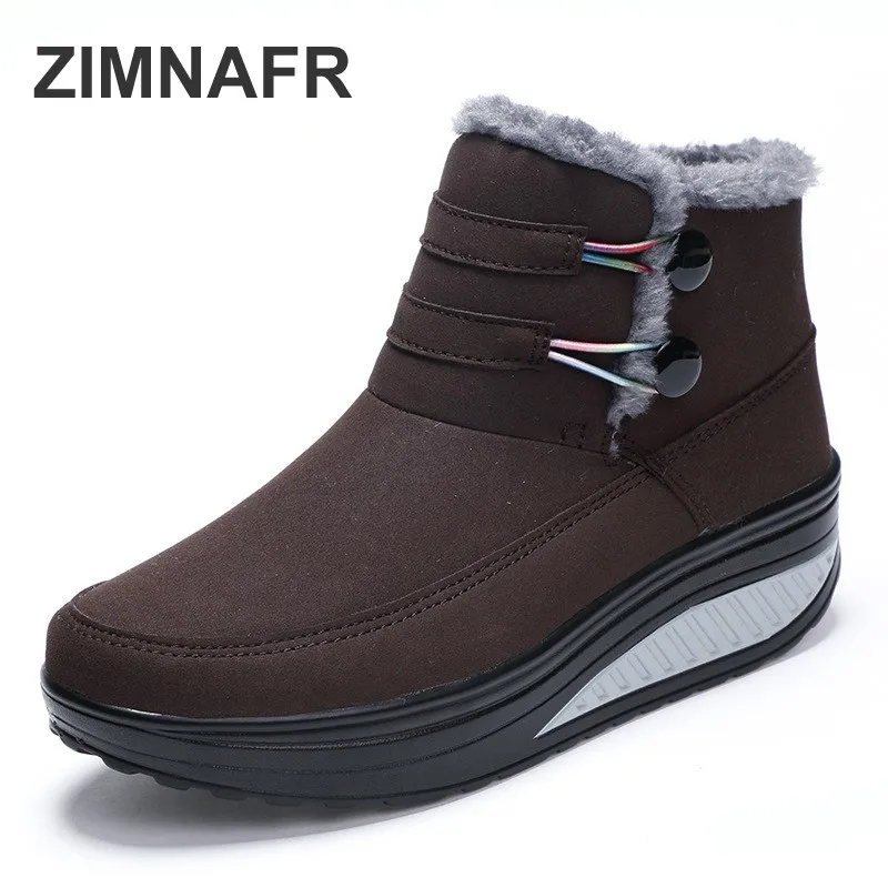 

women brand boots 2018 new women snow boots women ankle winter boots girl fashion autumn casual boots women winter shoes