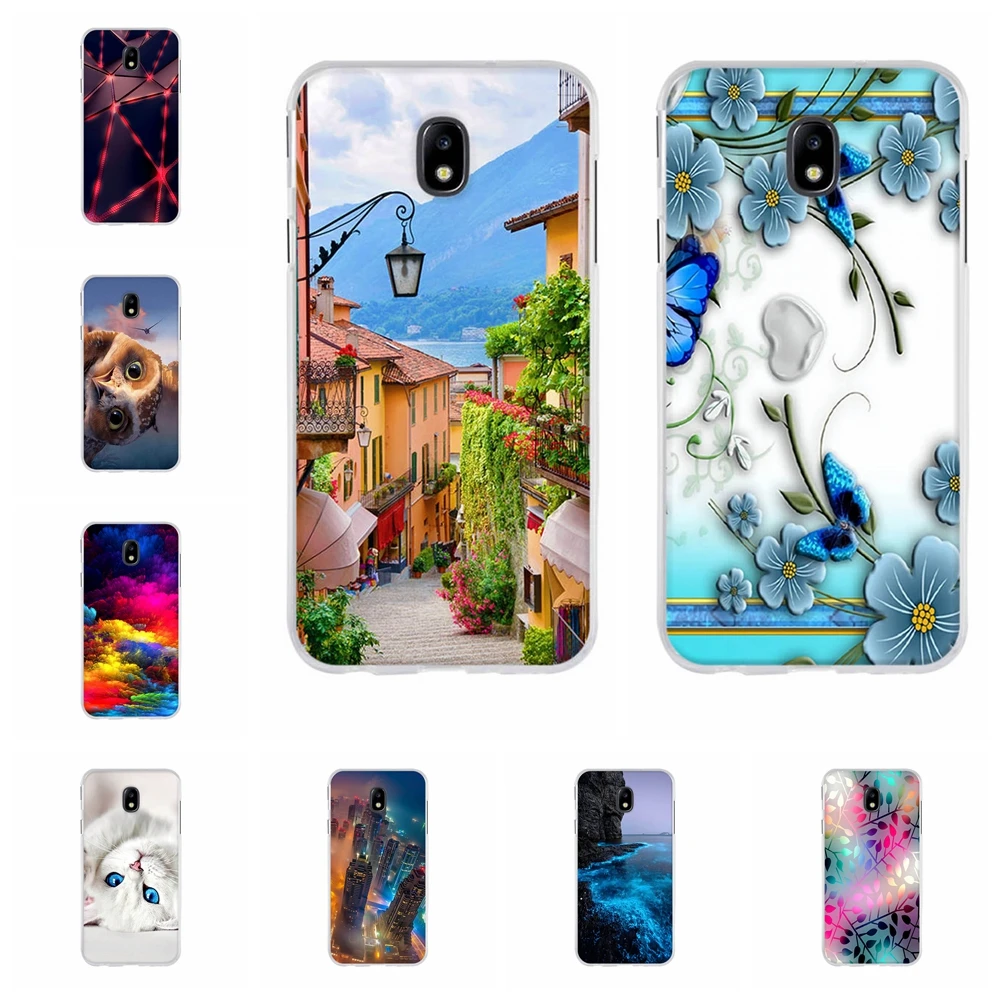 

For Samsung Galaxy J7 2018 Case TPU For Samsung SM-J737 Galaxy J7 V J7 Star Cover Exotic Pattern For Samsung J7 Refine 2018 Capa