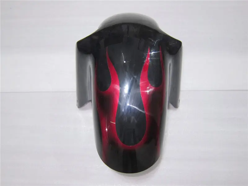 Комплект обтекателей для мотоцикла Suzuki SRAD GSXR600 1996-2000 GSXR 600 750 96 97 98 99 00 Красный Пламя Черный Обтекатели набор OY11