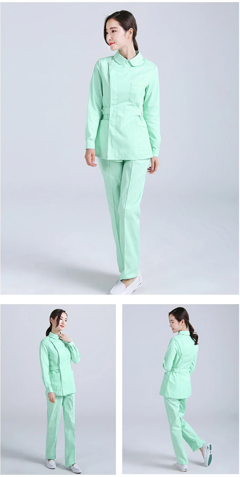 Медицинские наборы для скраба Хирургическая Одежда, больница комплекты врач-медсестра равномерной стоматологическая клиника workwwear одежда лабораторный халат модный дизайн