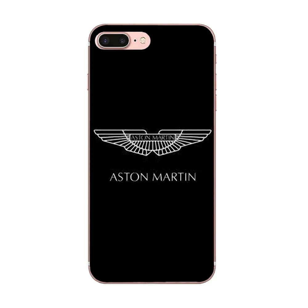 Автомобильный мягкий чехол с логотипом Aston Martin для Samsung Galaxy Note 5 8 9 S3 S4 S5 S6 S7 S8 S9 S10 mini