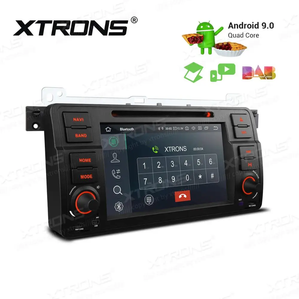 Top 7" Quad-Core 1.5GHz CPU Android 9.0 Pie OS Car DVD Multimedia GPS Radio for Rover 75 1999-2005 with Dual Zone Function Support 4