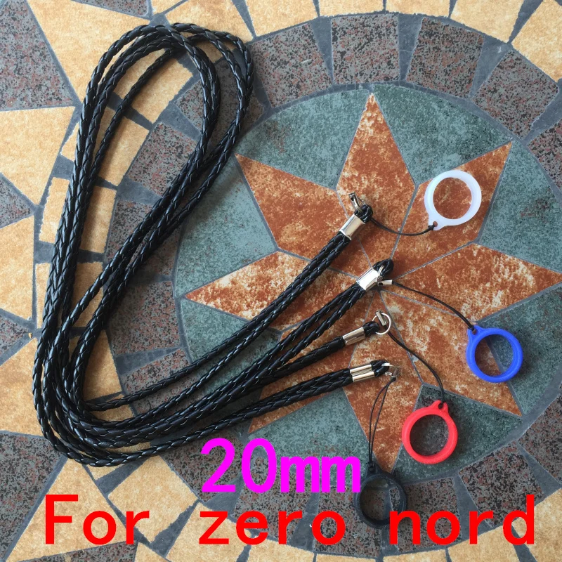 

New PU Leather Four-strand woven lanyard E-Cigarette Mod Silicone Ring Lanyard Pod Portable Case For Nord Zero 20mm-35mm VAPE