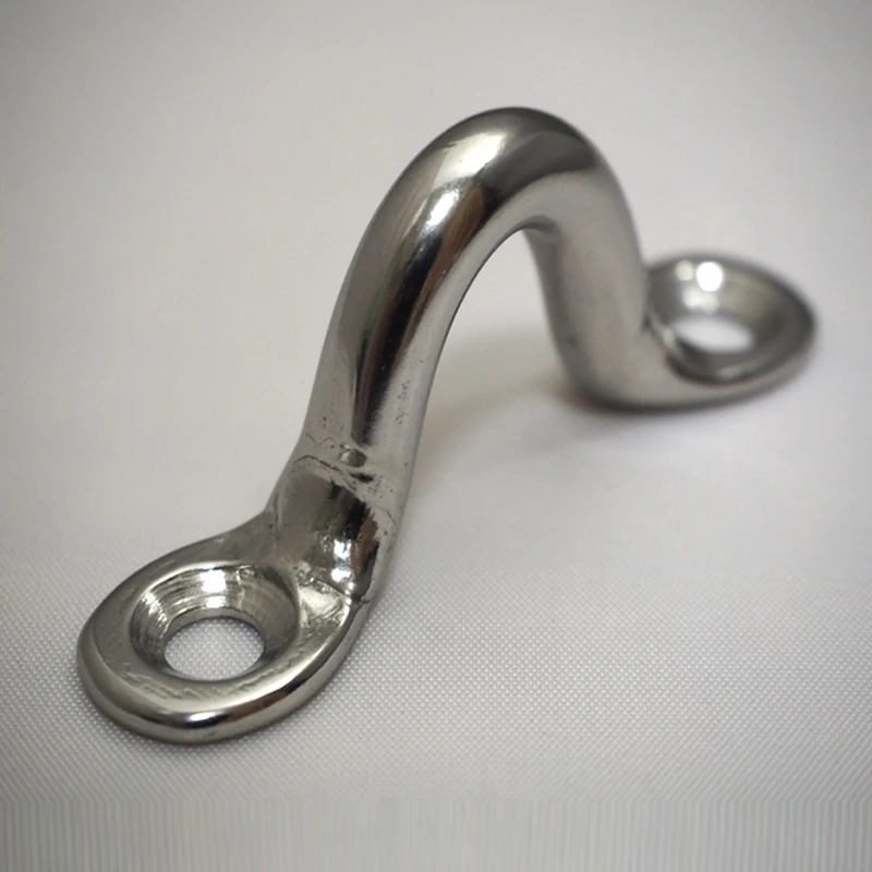 wire eye strap 8mm stainless steel 316 saddle SS316 wire rope