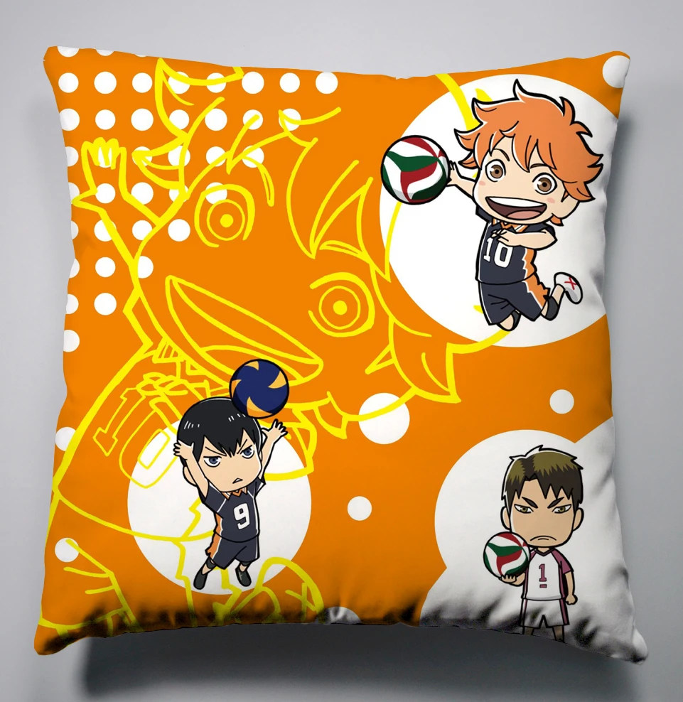 

Anime Manga Haikyuu!! 40x40cm Cushion Pillow Case Cover Seat Bedding 014
