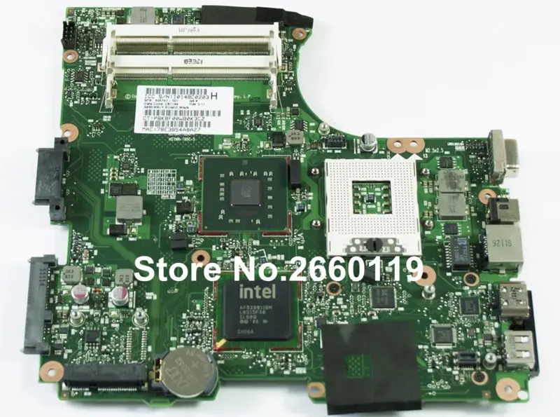 

laptop motherboard for HP cq320 605747-001 system mainboard fully tested and working well